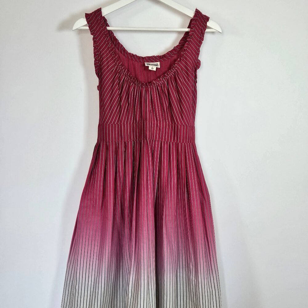 Vintage Converse Pink Ombre Summer Dress
